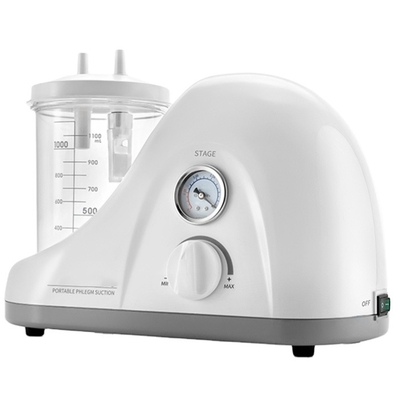 Metal Medical Electric Vacuum Pump Bottle Phlegm Suction Machine Portable Simple Device