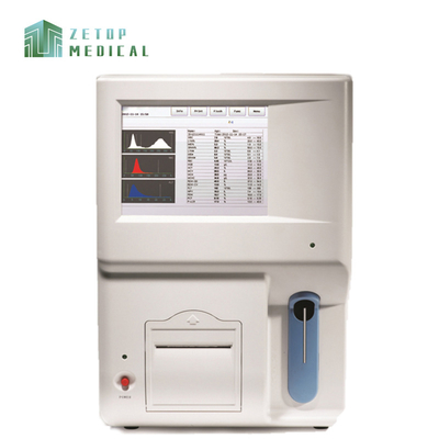 Hosipital Open System 3 Part Hematology Analyzer Automated Single Channel Cell Blood Counter