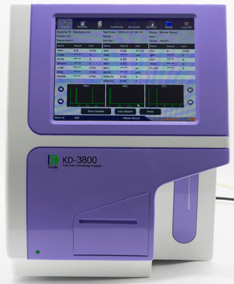 High Quality Full Automatic Support Medical Equipment Machine Hematology Analyzer 3 Difference Hematology Analyzer