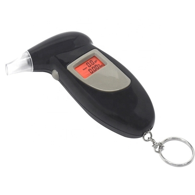 Personal Breathalyzer Alcohol Testing Tester With Key Chain Alcohol Breathalyzer LCD Display